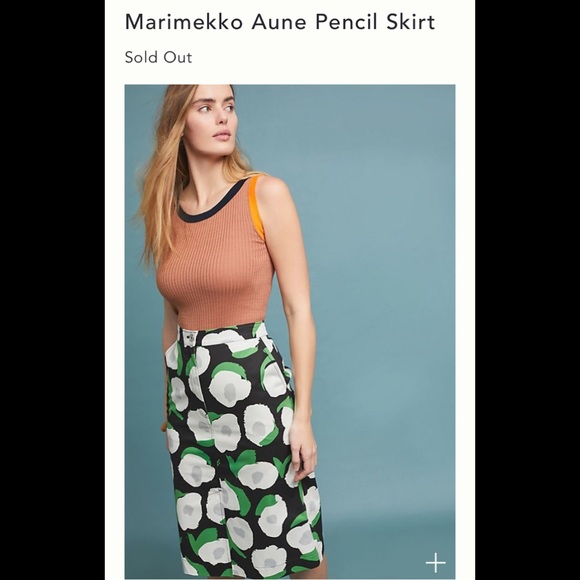 Marimekko floral slim pencil skirt. Brand new - Picture 1 of 1